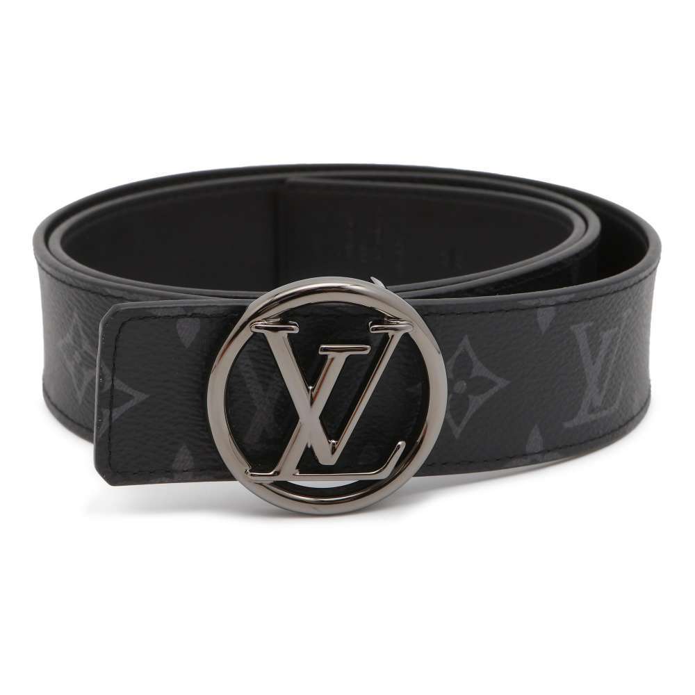 Louis Vuitton Belt Monogram Eclipse Suntulle Circ… - image 1